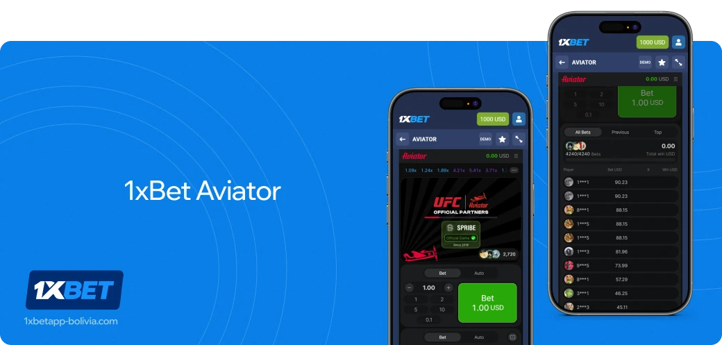1xbet Betapk Bolivia Aviator