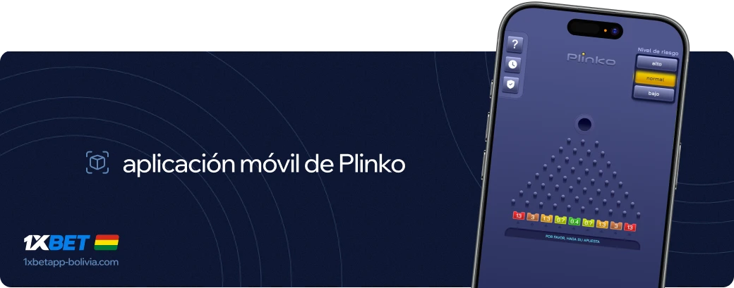 Aplicación móvil de Plinko 1xbet Betapk Bolivia